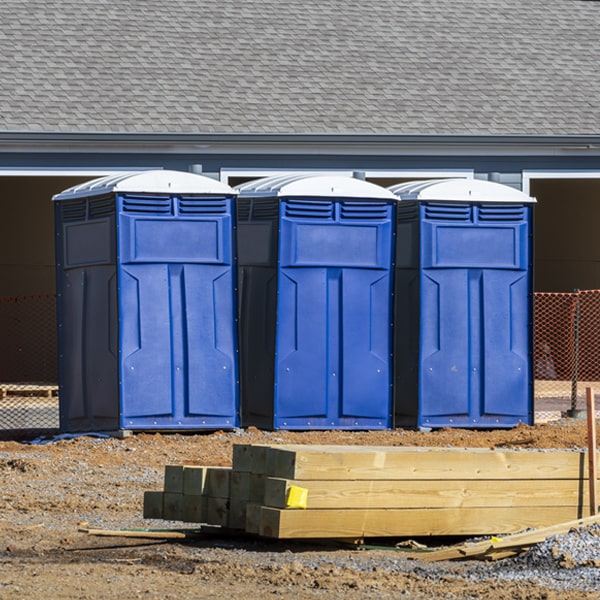 are there any additional fees associated with portable toilet delivery and pickup in Franklin IA